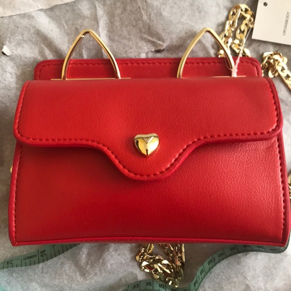 Betsey Johnson Red Crossbody Bag - Picture 2 of 7